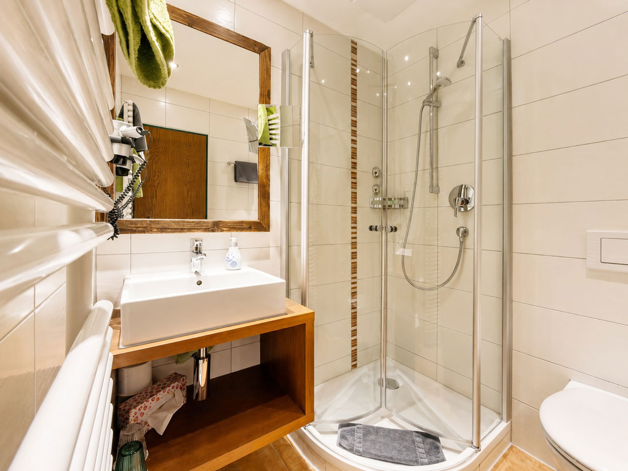 Bad Zimmer 11 im Hotel Steigmühle im Allgäu