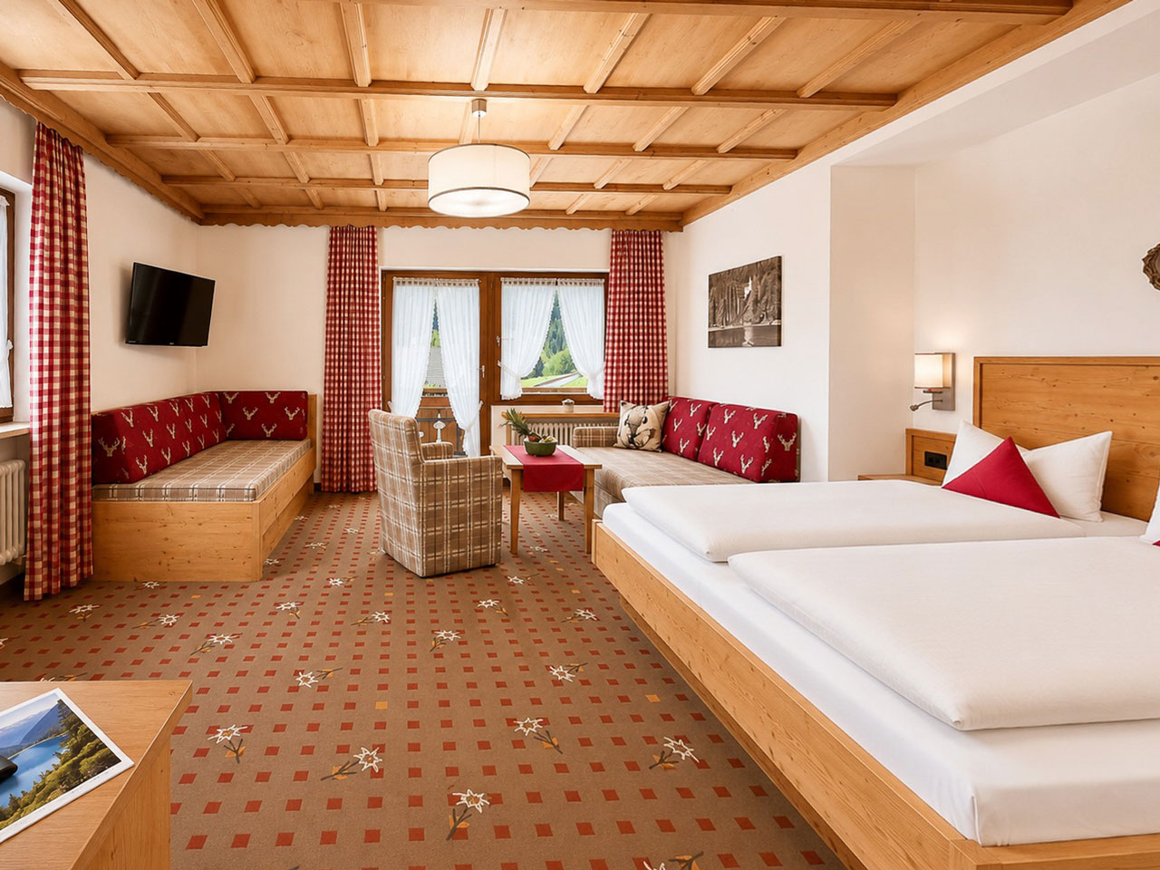 Geräumiges Doppelzimmer Nr11 am Weissensee bei Füssen